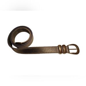 Merona Vintage Genuine Leather Belt Women's 33